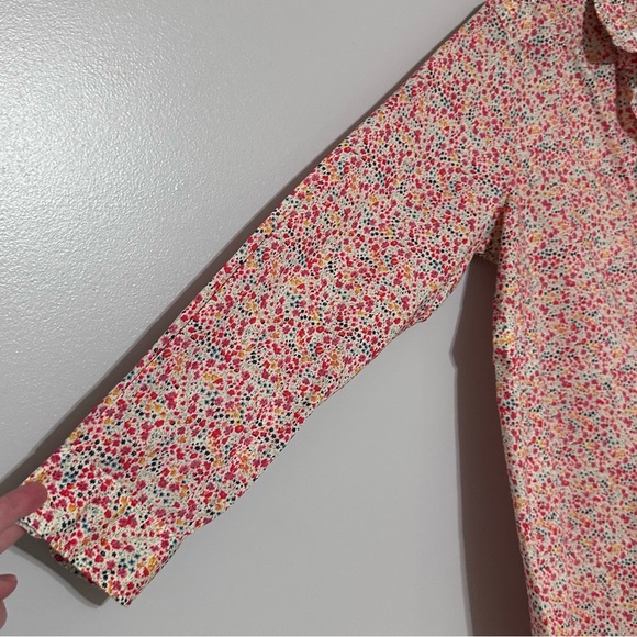 Frank & Eileen Joedy Floral Boyfriend Button-Down Size Medium - Picture 7 of 9